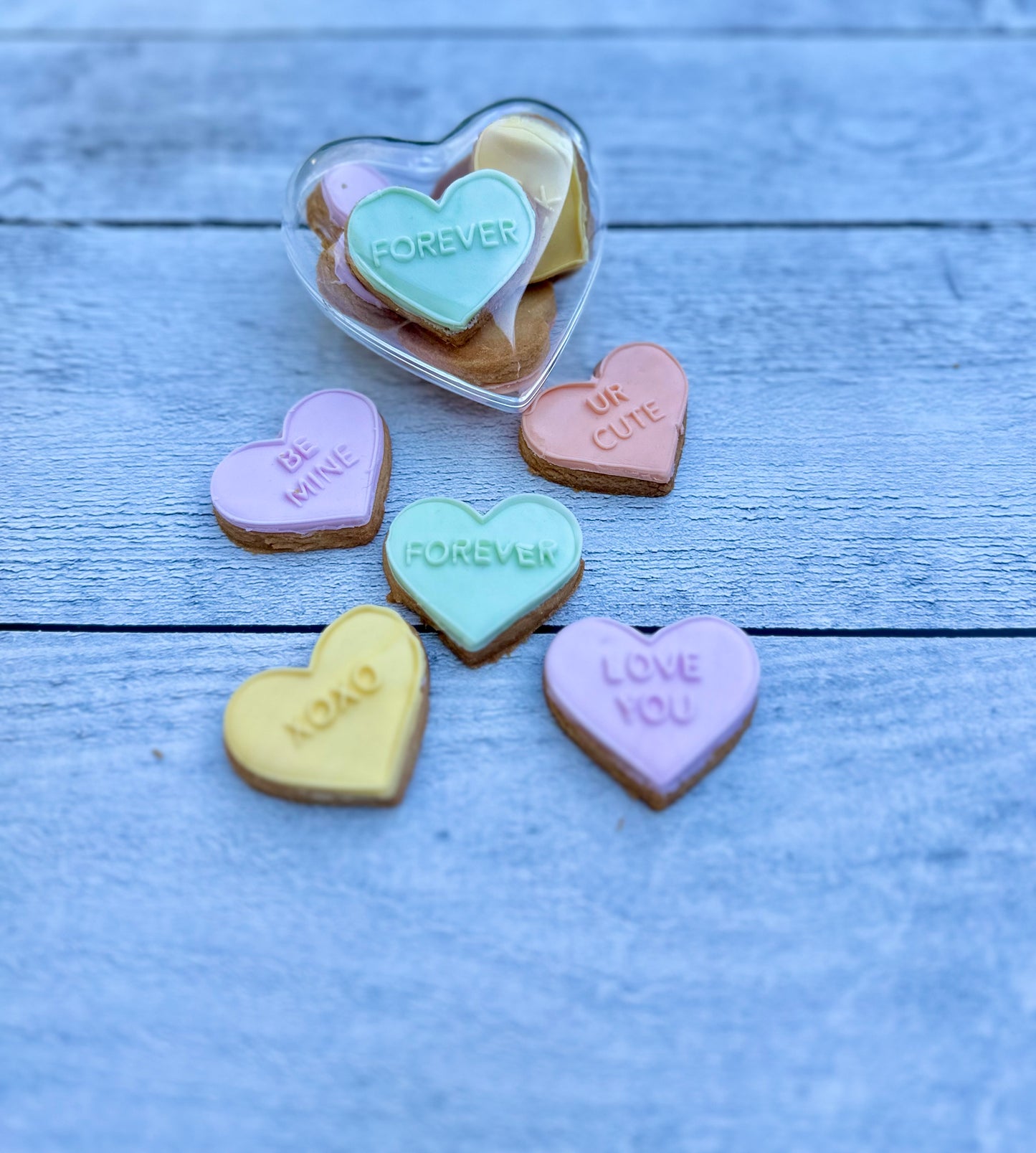 Candy Heart Bauble