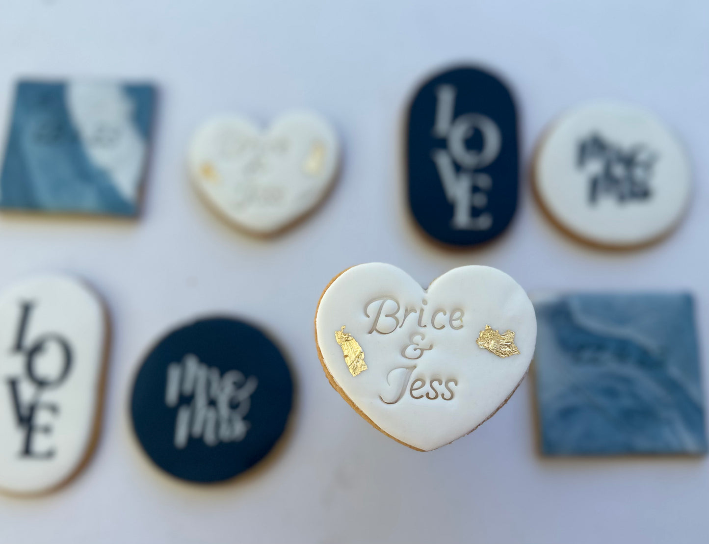 Personalised Heart Cookie